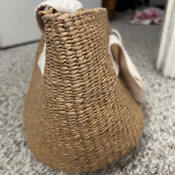 Chloe straw beach bag - Picture 5 of 7